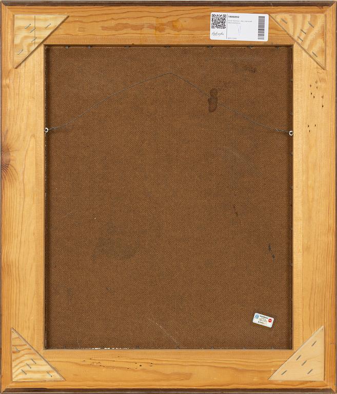 Einar Nerman, oil on panel, signed.