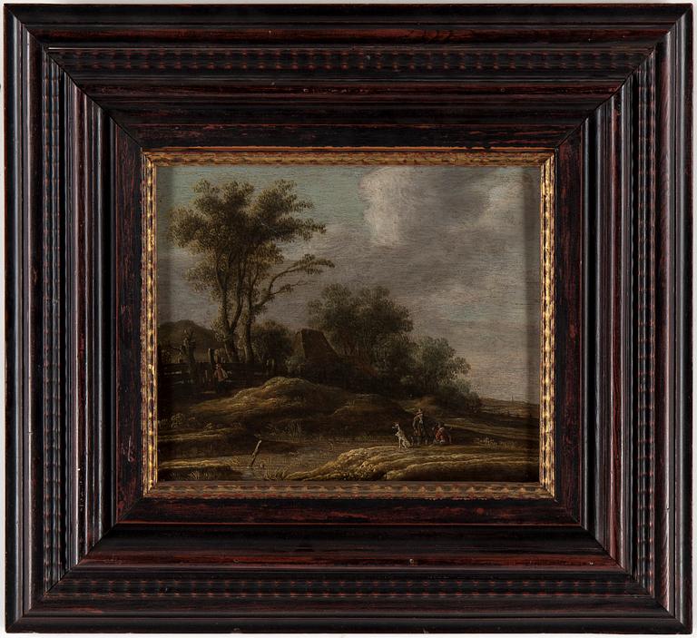 JAN JACOBSZ. VAN DER CROOS (HOLLAND), Olja på pannå.