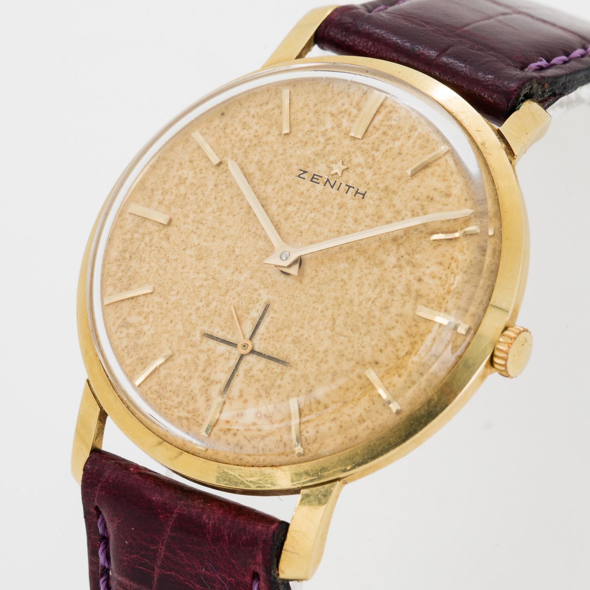 ZENITH, wristwatch, 35 mm.