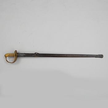 A Swedish sabre 1893 pattern with scabbard.