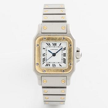 Cartier, Santos Carrée, armbandsur, 23,5 x 23,5 (34,5) mm.