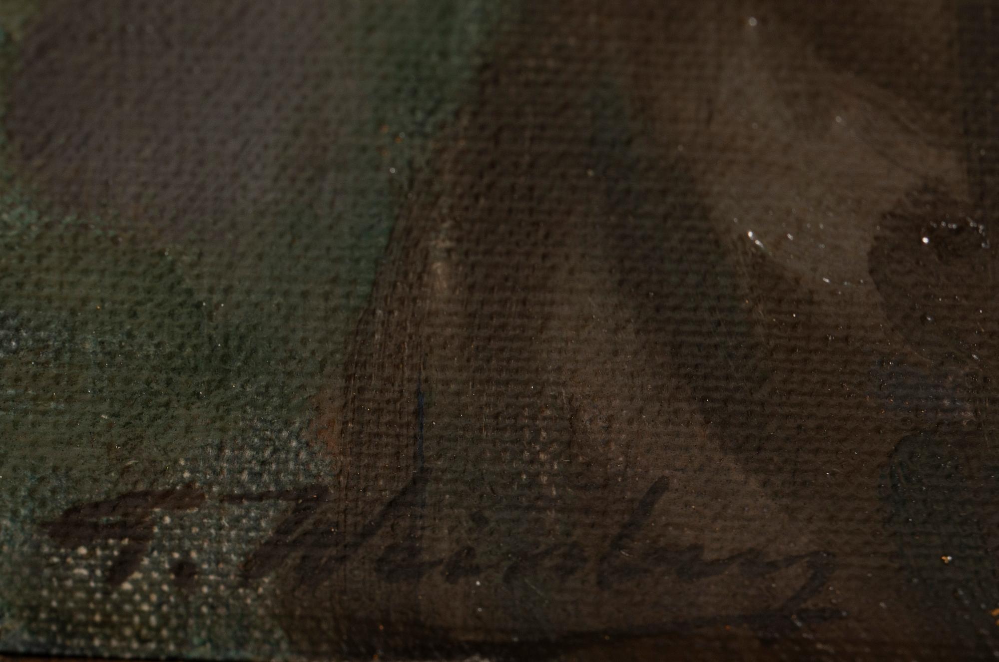 Gunnar Weinberg, portrait of a woman.