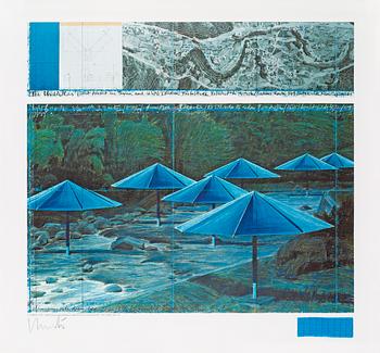 Christo & Jeanne-Claude, "The Umbrellas, Japan - USA".