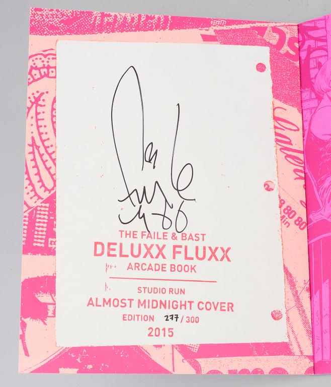 The Deluxx Fluxx Arcade Book by FAILE, signed and numbered 277/300.