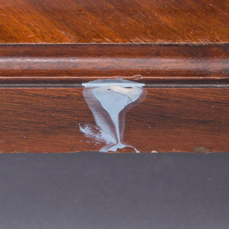 SPEGEL samt KONSOLBORD, renässansstil, 1800-talets slut.