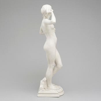 PER HASSELBERG, after. A porcelain skulpture from Gustafsberg, 1900.