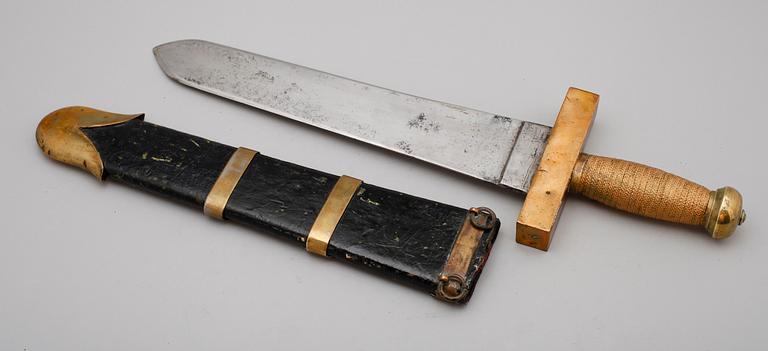 DOLK, mässing och stål, 1800-tal.