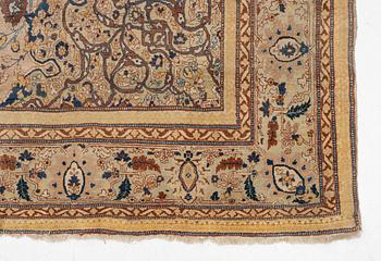 Matta, antik "Haj Jalili" Täbris, Nordväst-persisk, ca 430 x 310 cm.