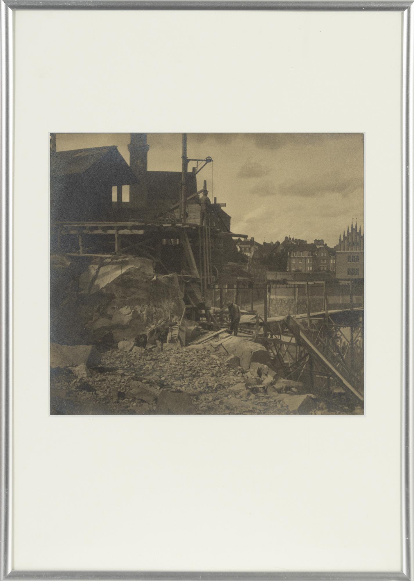 Henry B. Goodwin, gelatin silver print.