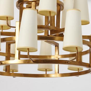 A chandelier, Tory Burch.