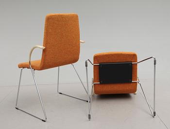 KARMSTOLAR, 1 par, Yrjö Kukupova, Finland, 1900-/2000-tal.