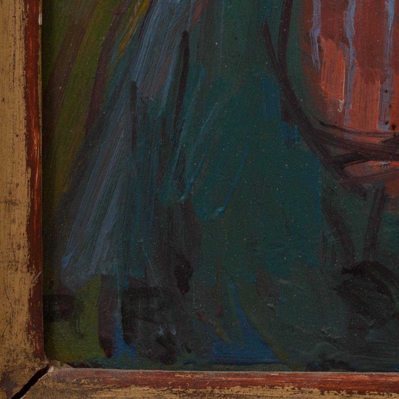 RAGNAR PERSON, olja på pannå, signerad.