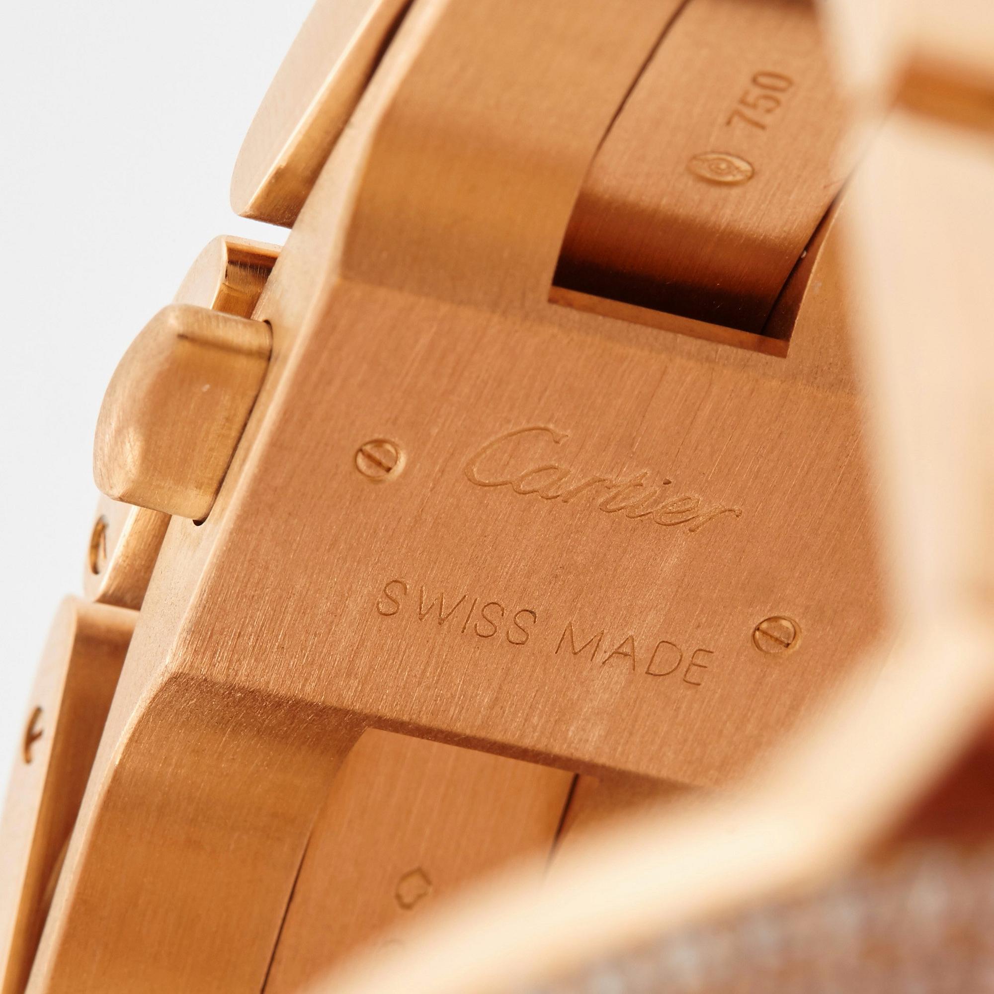 Cartier "Ballon Bleu" watch.