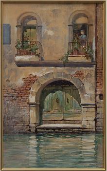 Frans Wilhelm Odelmark, Motif from Venice.