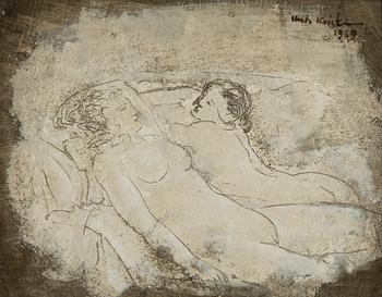 Unto Koistinen, Two Reclining women.