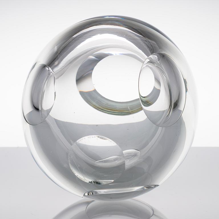 TIMO SARPANEVA,  lasiveistos, "Claritas", signeerattu Timo Sarpaneva, Iittala 1984C 1862.