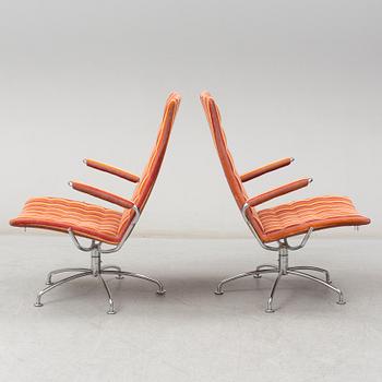 JENS AMUNDSEN, fåtöljer, ett par, "SAS Chair Series", för Fritz Hansen.