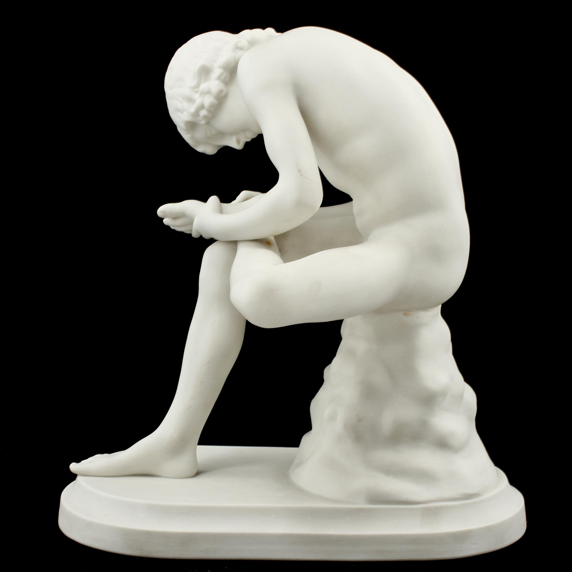 FIGURIN, parian, Gustafsberg, 1920.