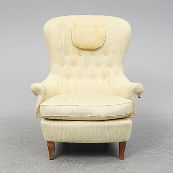 CARL MALMSTEN, fåtölj, "Solo", 1900-talets andra hälft.