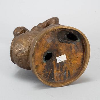 ADAM FISCHER, sculpture, bronze, signed and dated -39.
