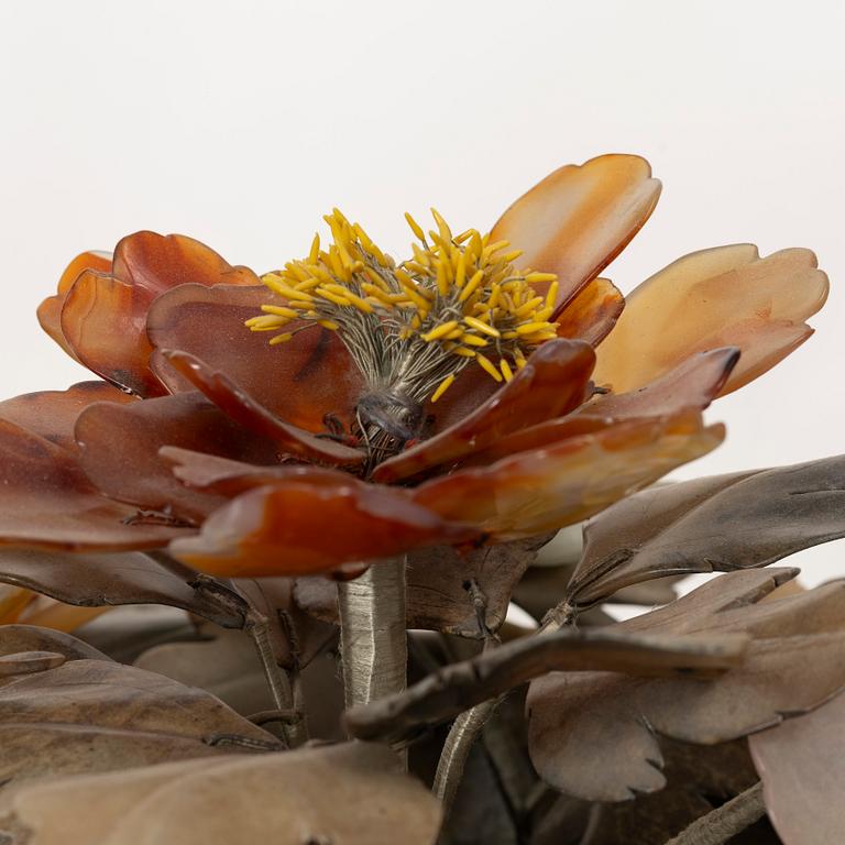 Table decoration, stone, China, 20th century.