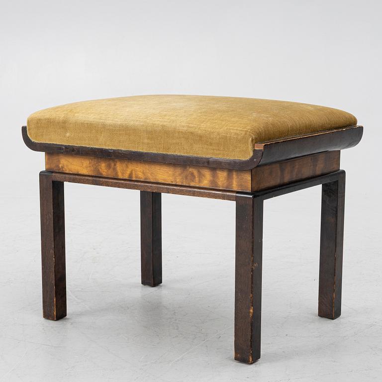 a Swedish Grace stool, 1930s.