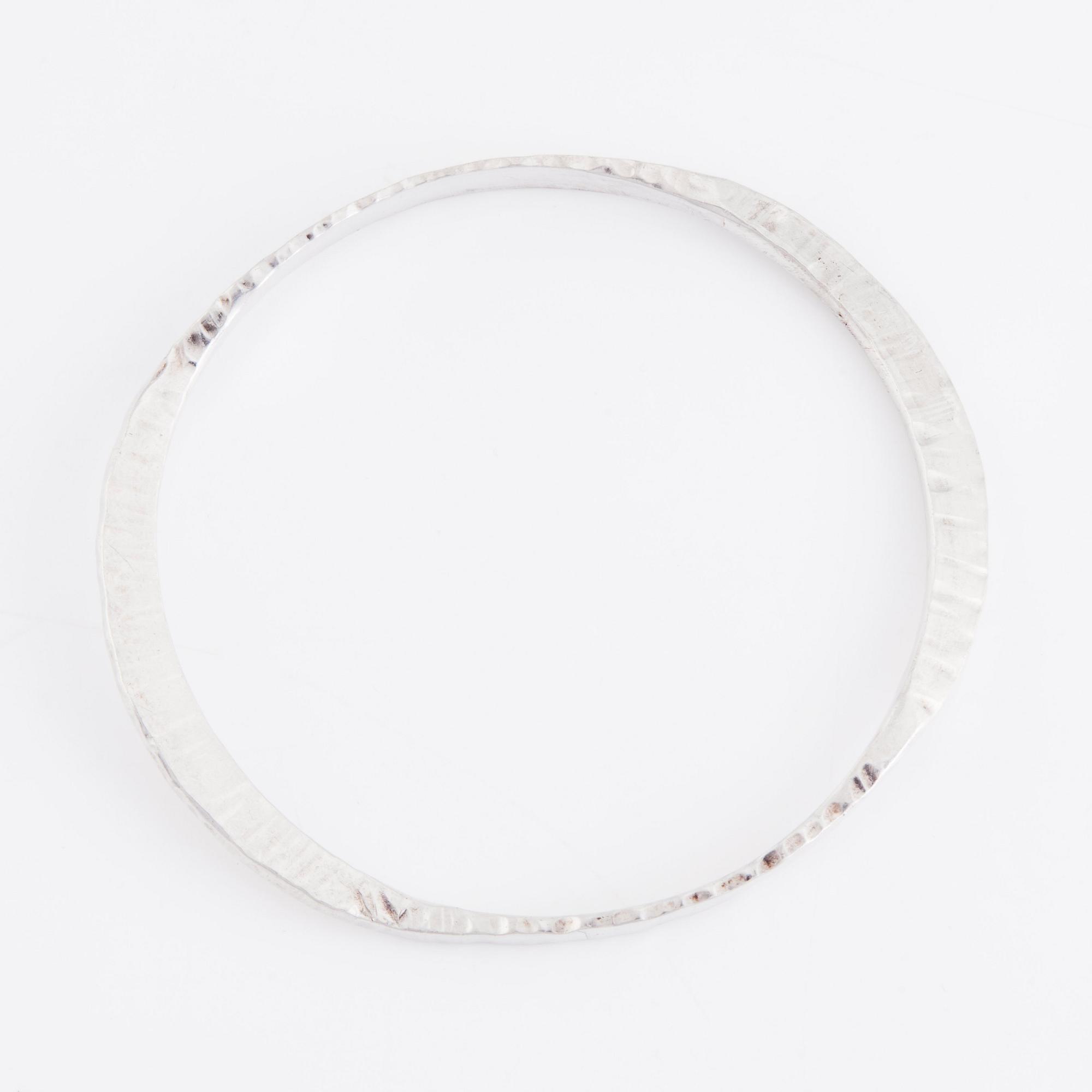 Rey Urban, a sterling silver bracelet, Stockholm 1982.