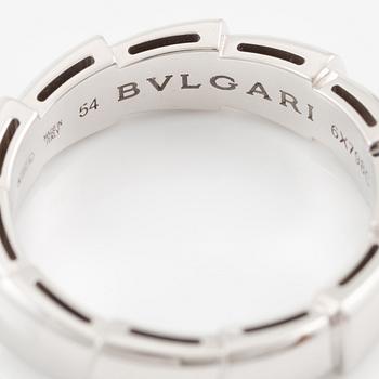 Bulgari ring "Viper" 18K white gold.
