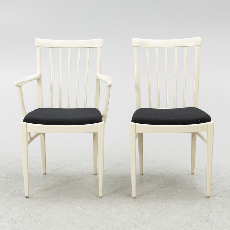 Carl Malmsten, an eight part dining group, "Herrgården", Åfors, second half of the 20th century.