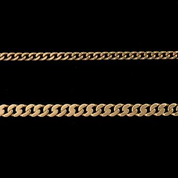 PARTI SMYCKEN, 9 delar, 18k guld. 1900-tal. Totalvikt 51,8g.