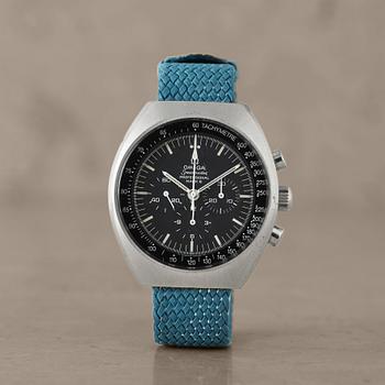 OMEGA, Speedmaster Professional, Mark II (T SWISS MADE T), "Tachymetre", chronograph, wristwatch, 41,5 x 45,5 mm,