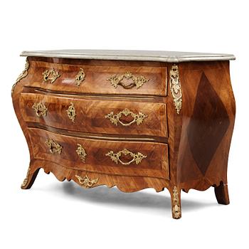 11. A Swedish Rococo commode.