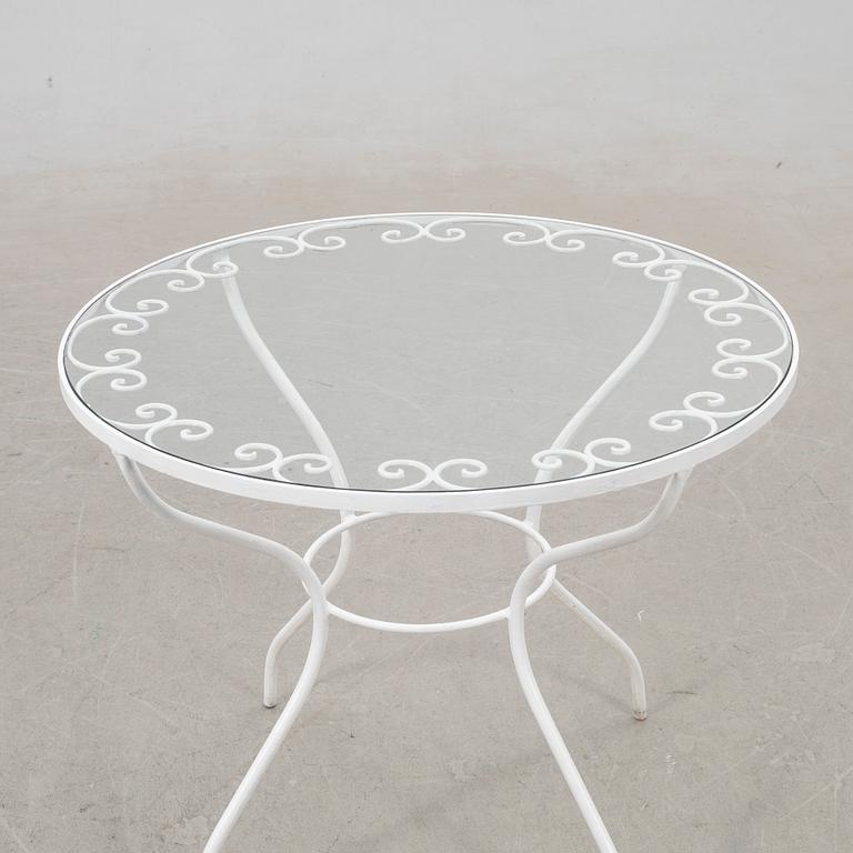 Trädgårdgrupp, 4 delar, 1900-tal.