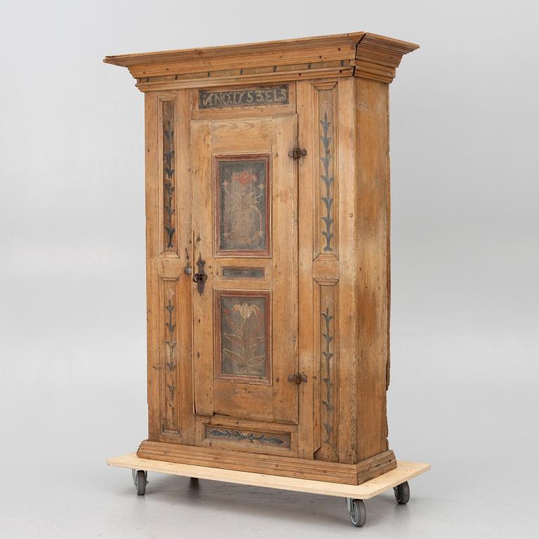 A Swedish provincial cabinet, dated 1753.