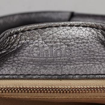 CHLOÉ, a metallic leather 'Paddington' bag.