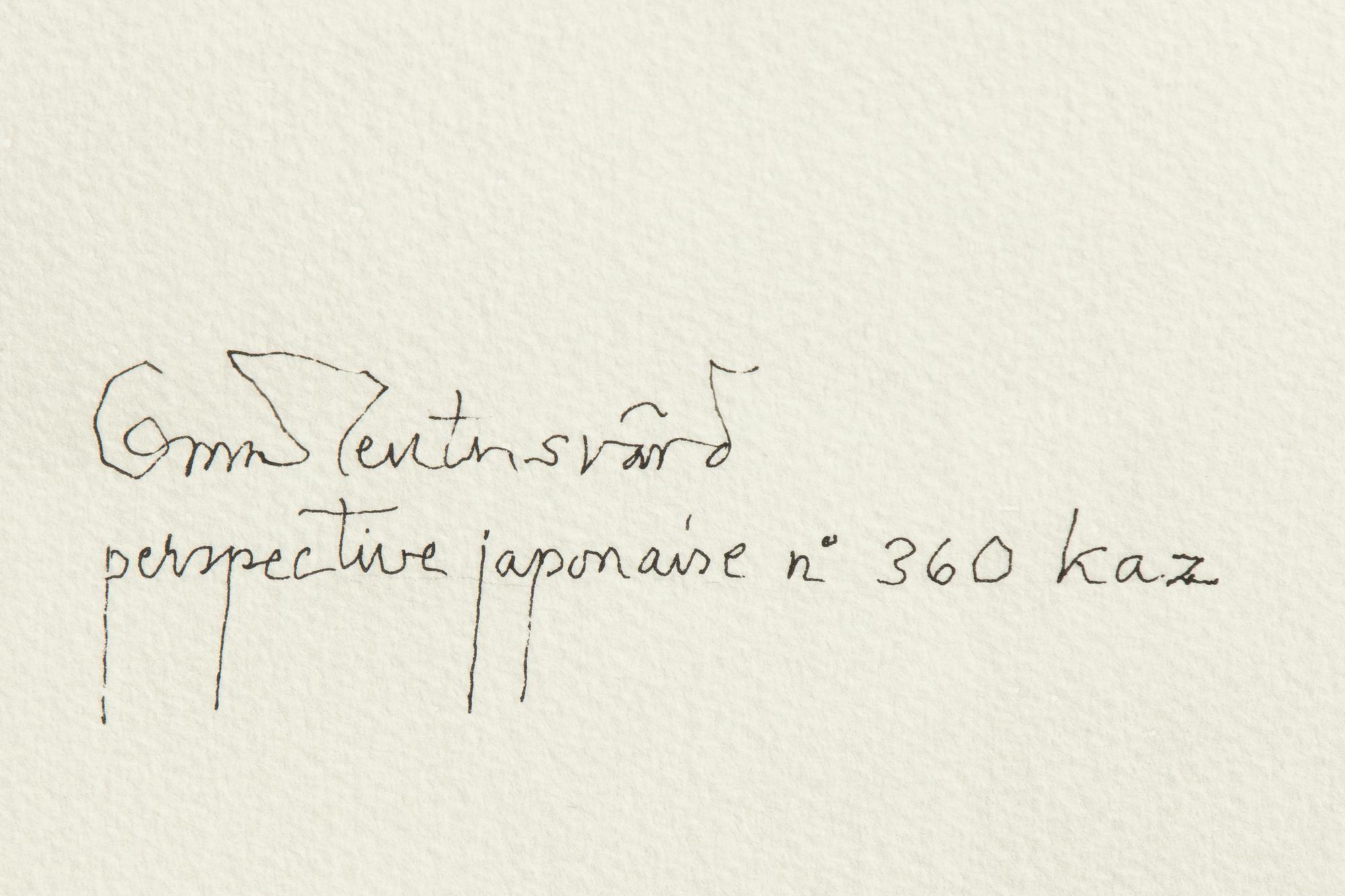 Oscar Reutersvärd,  "Perspective japonaise no 360 kaz".