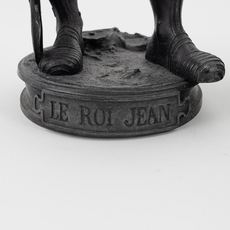 Two sculptures, after Auguste Joseph Peiffer.
