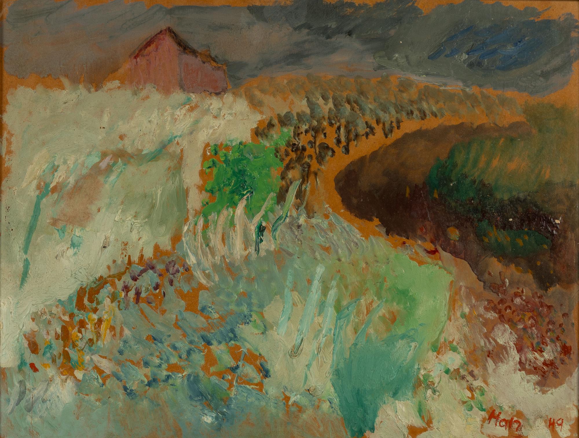 Felix Hatz, "Strandlanskap".