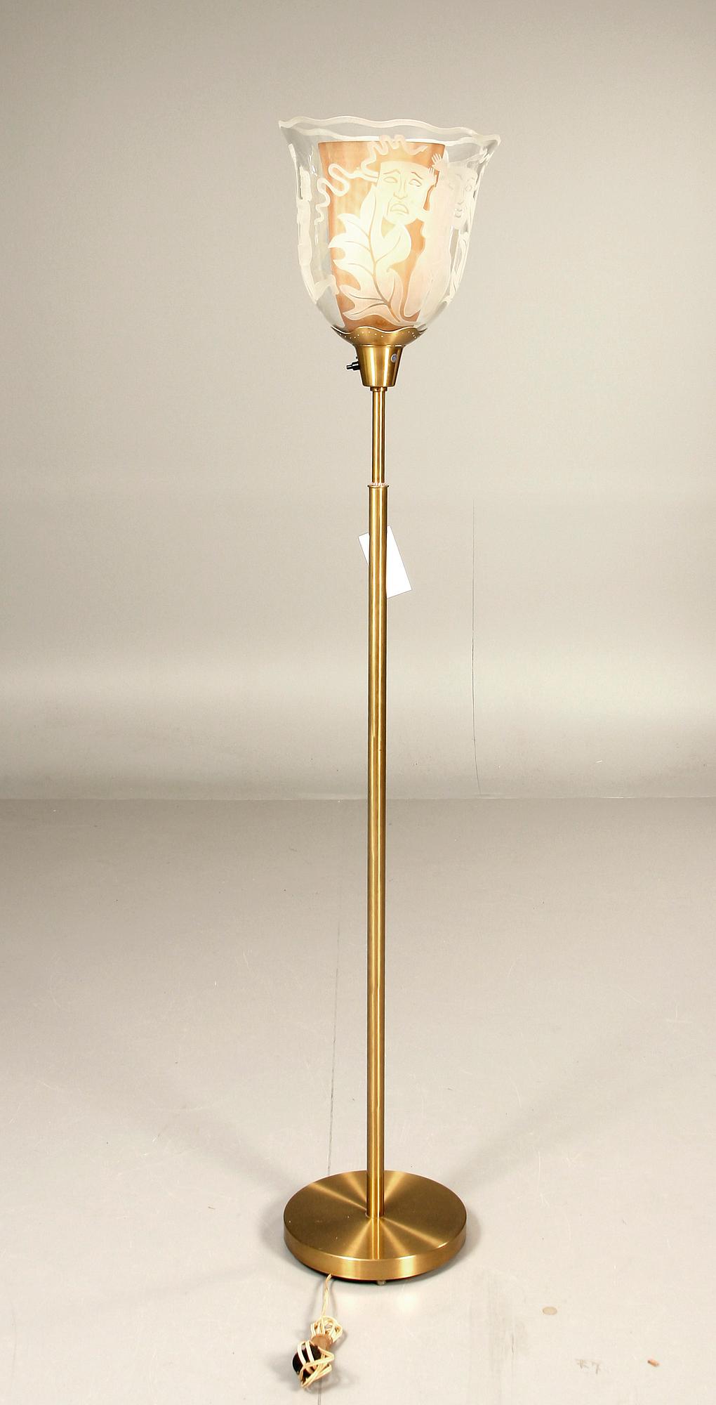 GOLVLAMPA, Bo Notini, Glössner & Co, Stockholm, 1940-50-tal.