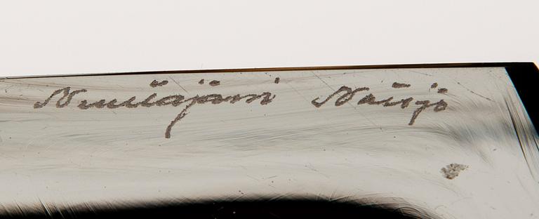 Kaj Franck, A set of six signed 'Prisma' vases.