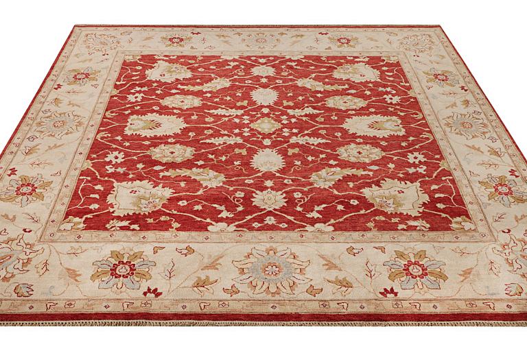 A Ziglar Soltani carpet, c. 300 x 300 cm.