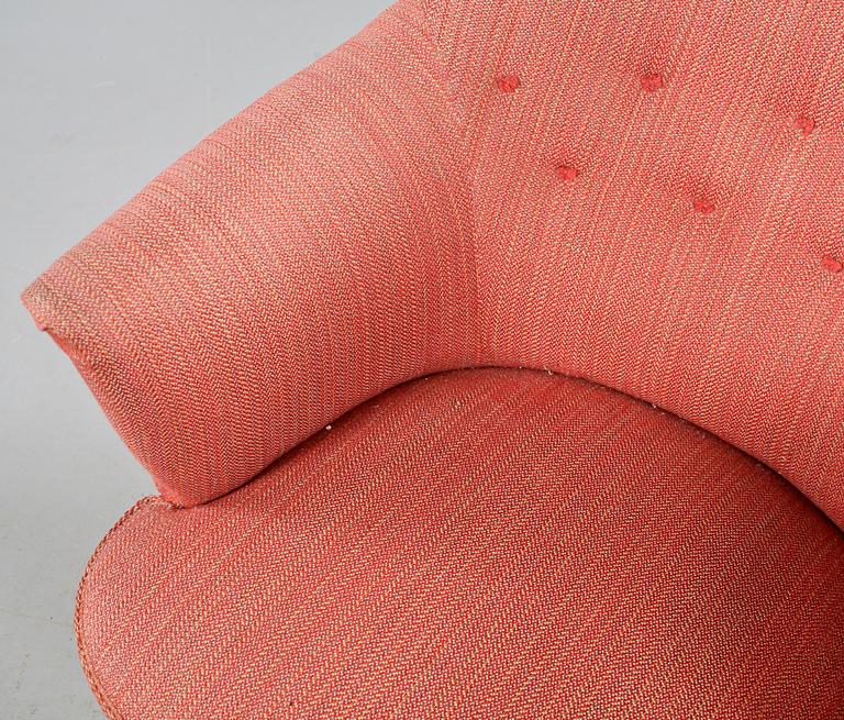 FÅTÖLJ,  Carl Malmsten, 1900-talets andra hälft.