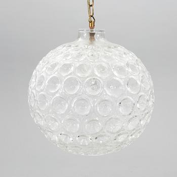 Ceiling lamp from the second half of the 20th century.