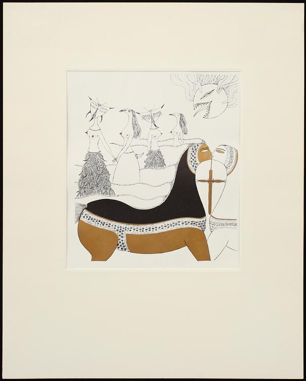 MAX WALTER SVANBERG, 8 st, färgseriegrafier, ej sign.