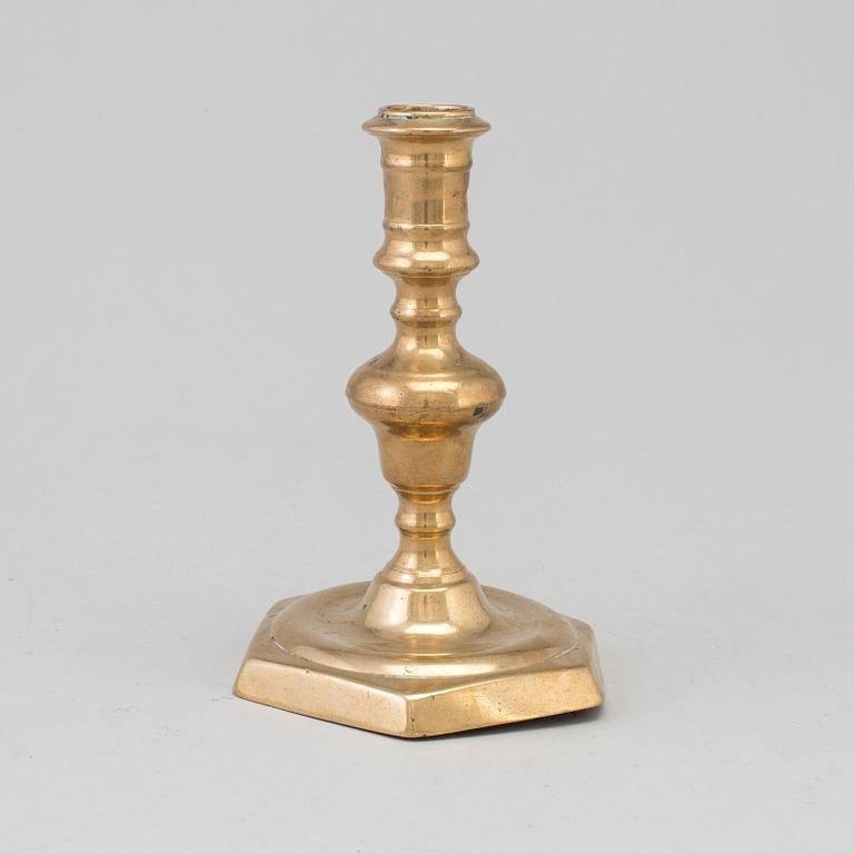 LJUSSTAKE, brons, 1600-tal.