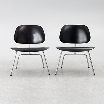 Charles & Ray Eames, fåtöljer, ett par, "LCM", Herman Miller.