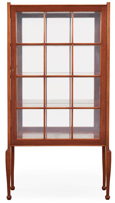 A Josef Frank mahogany showcase cabinet, Svenskt Tenn, model B 2217.