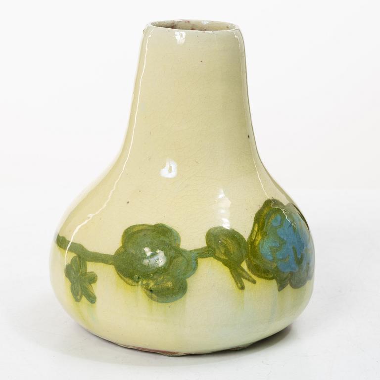 Gerda Thesleff, an Art Nouveau vase, Finland, 1904.