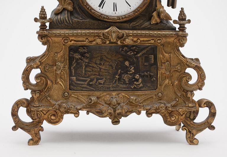 BORDSPENDYL, nyrokoko, 1800-talets andra hälft.