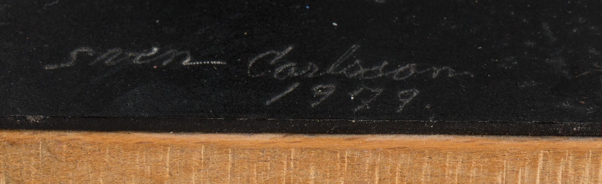 SVEN CARLSSON, skulptur, signerad o daterad 1979.